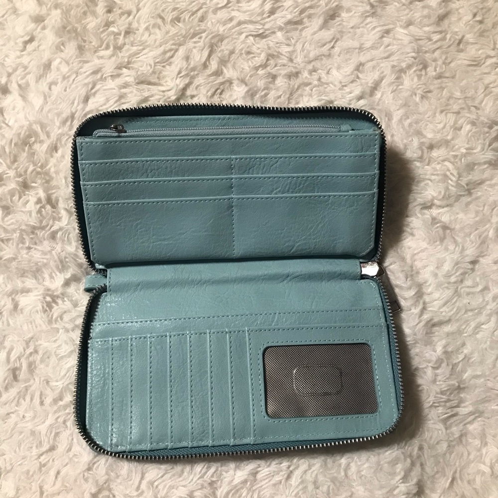 Fossil Light Blue Wallet - Picture 7 of 8